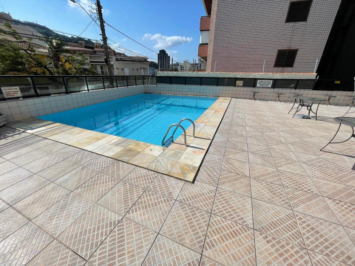 Confortavel Apartamento 1 Dorm Com Piscina E Lazer Guarujá Eksteriør billede